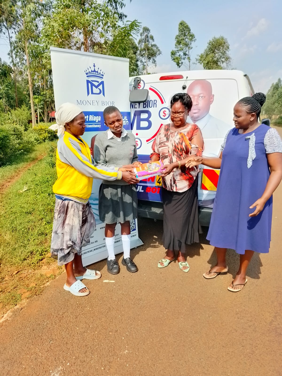 Hon. Robert Riaga Bior Empowers Youth Through Education Support in Kamagak