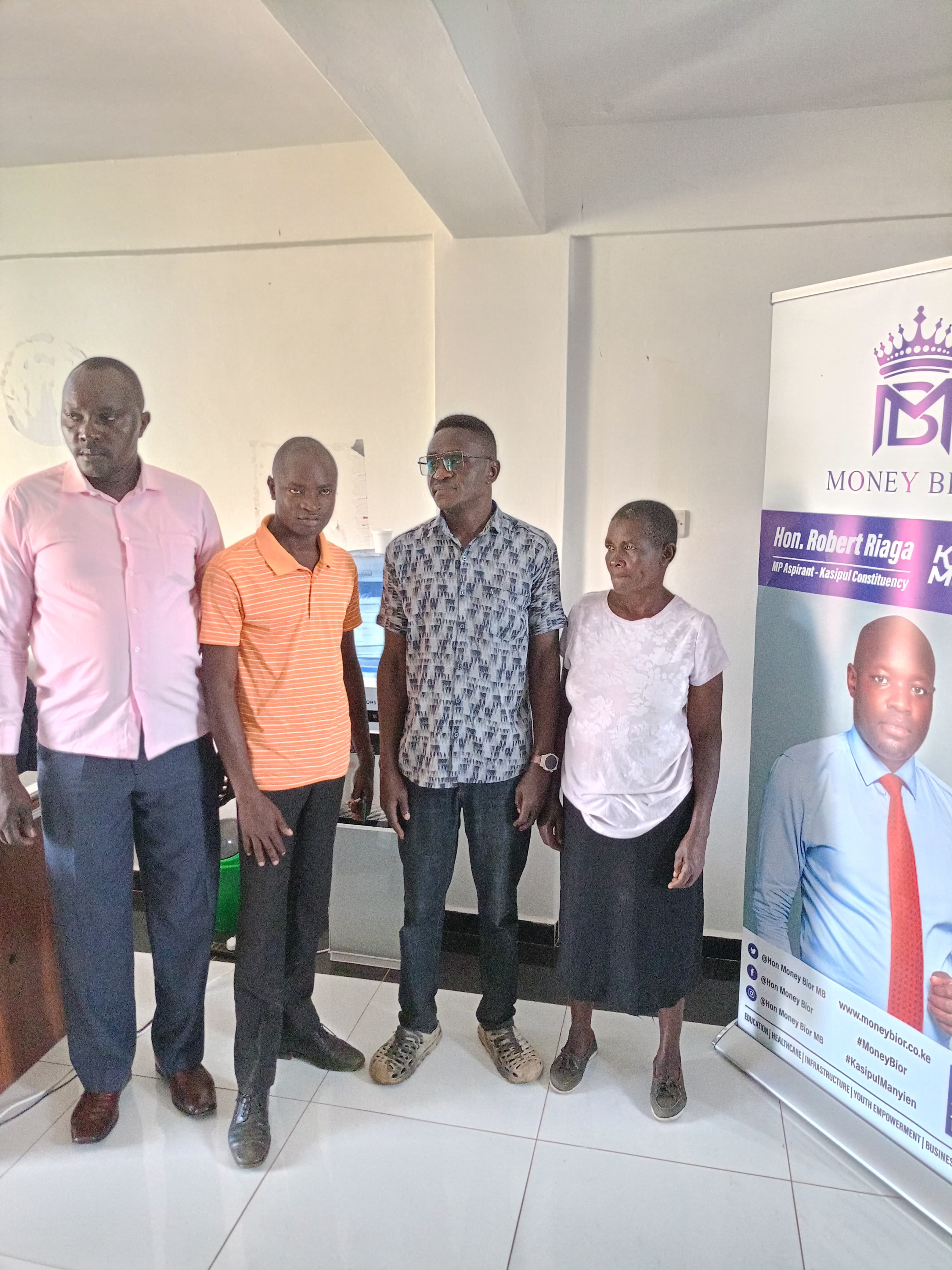 Hon. Money Bior ranks education as a key pillar in his agenda for the people of Kasipul. When someone gets educated, the individual is empowered for life.